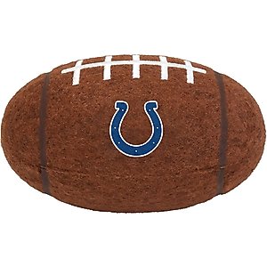 Littlearth Tough Chewer Dog Ball Toy, Indianapolis Colts