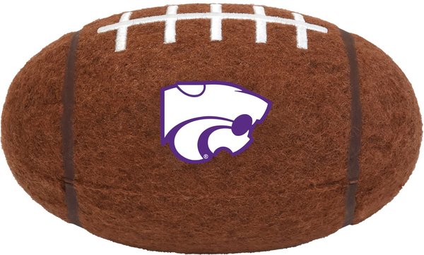 Show full view: Littlearth Tough Chewer Dog Ball Toy, Kansas State Wildcats slide 1 of 6