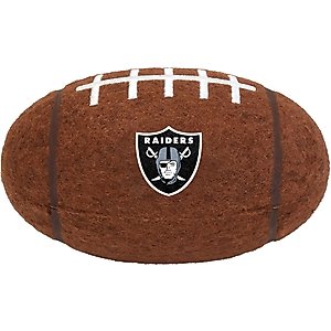 Littlearth Tough Chewer Dog Ball Toy, Las Vegas Raiders