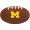 Show in main carousel: Littlearth Tough Chewer Dog Ball Toy, Michigan Wolverines slide 1 of 6