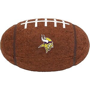 Littlearth Tough Chewer Dog Ball Toy, Minnesota Vikings