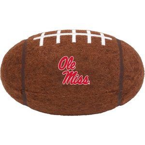 Littlearth Tough Chewer Dog Ball Toy, Mississippi Ole Miss Rebels