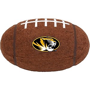 Littlearth Tough Chewer Dog Ball Toy, Missouri Tigers