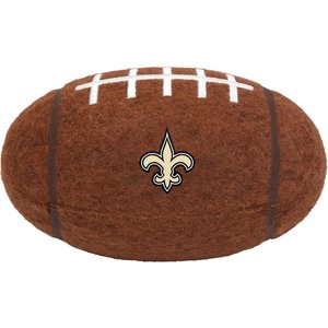 Littlearth Tough Chewer Dog Ball Toy, New Orleans Saints