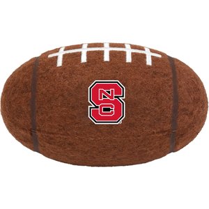 Littlearth Tough Chewer Dog Ball Toy, North Carolina State Wolfpack