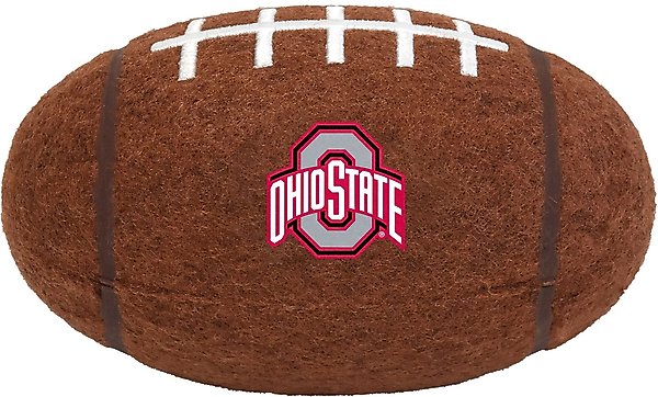 Show full view: Littlearth Tough Chewer Dog Ball Toy, Ohio State Buckeyes slide 1 of 6