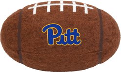 Littlearth NCAA Tough Chewer Dog Football Toy, Pittsburgh Panthers