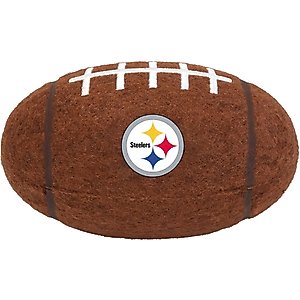 Littlearth Tough Chewer Dog Ball Toy, Pittsburgh Steelers