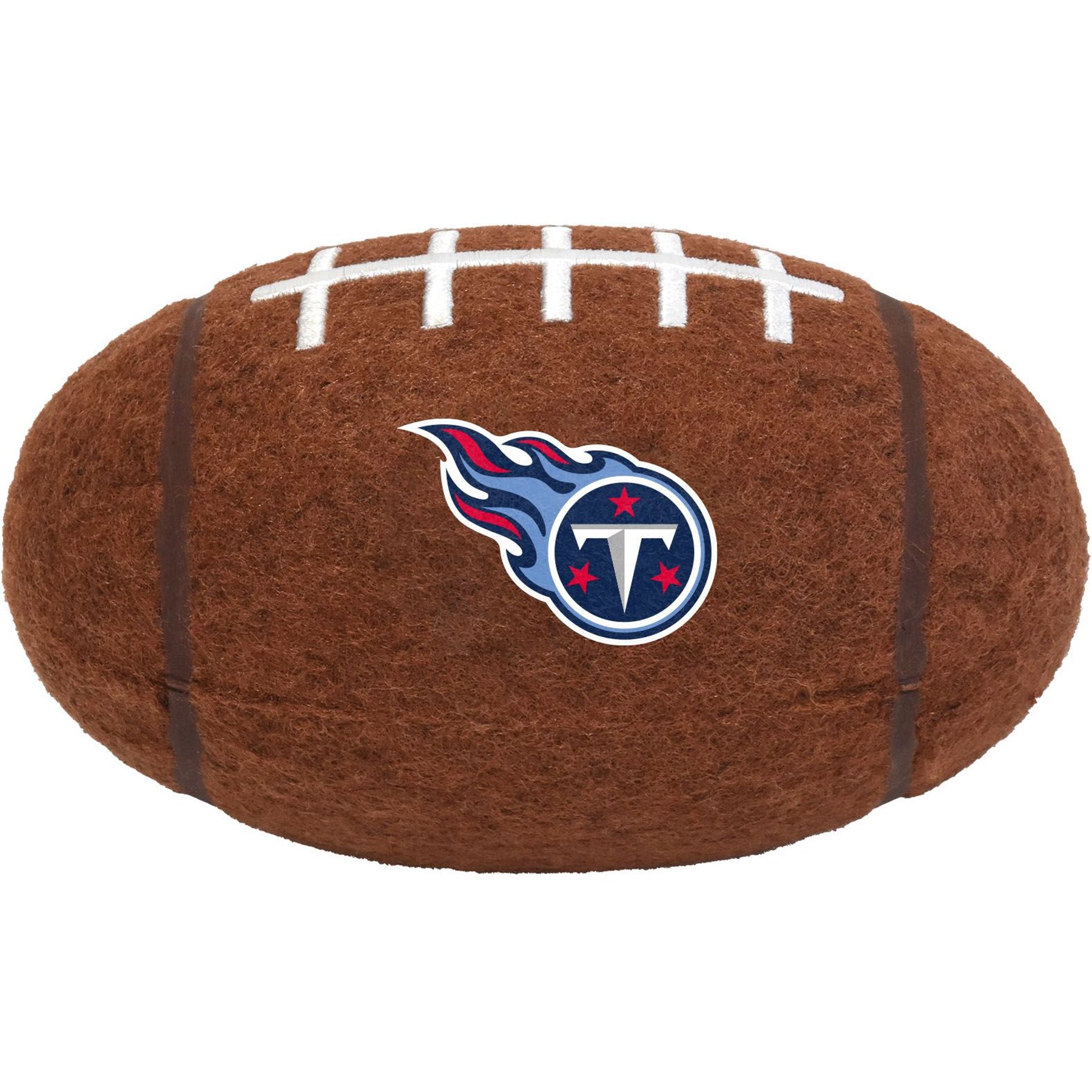 Littlearth NFL Tough Chewer Dog Football Toy, Tennessee Titans