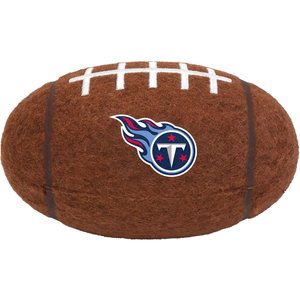 Littlearth Tough Chewer Dog Ball Toy, Tennessee Titans