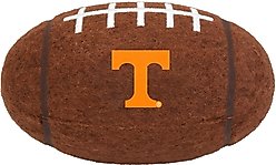 Littlearth NCAA Tough Chewer Dog Football Toy, Tennessee Volunteers
