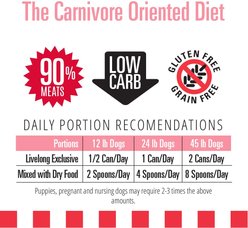 Livelong Healthy & Strong Adut High-Protein Beef & Sweet Potato Recipe Pate Wet Dog Food, 12.5-oz can, case of 12 slide 2 of 6