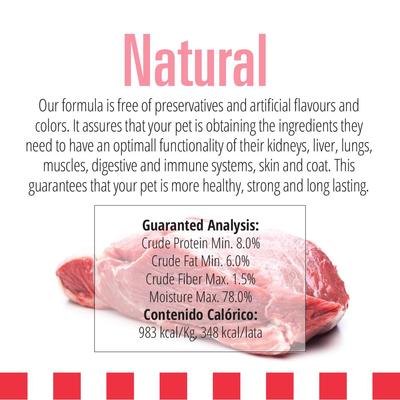 Show full view: Livelong Healthy & Strong Adut High-Protein Beef & Sweet Potato Recipe Pate Wet Dog Food, 12.5-oz can, case of 12 slide 4 of 8