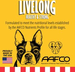 Livelong Healthy & Strong Duck & Sweet Potato Recipe Wet Dog Food, 12.5-oz can, case of 12 slide 2 of 6