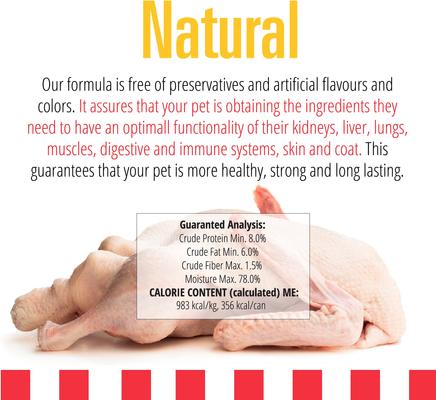 Show full view: Livelong Healthy & Strong Duck & Sweet Potato Recipe Wet Dog Food, 12.5-oz can, case of 12 slide 4 of 8