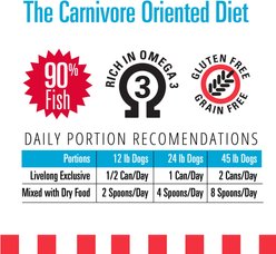 Livelong Healthy & Strong Trout & Sweet Potato Recipe Wet Dog Food, 12.5-oz can, case of 12 slide 2 of 6