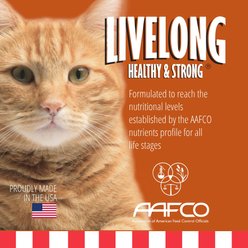 Livelong Healthy & Strong Yummy Turducken Wet Cat Food, 5.5-oz can, 24 count slide 2 of 6