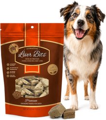 Liver Bits Freeze-Dried Raw Dog Treats, 4-oz bag slide 1 of 8