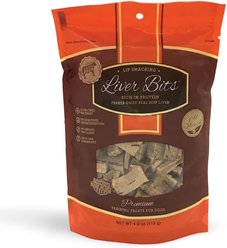 Liver Bits Freeze-Dried Raw Dog Treats, 4-oz bag