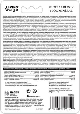 Show full view: Living World Mineral Block Apple Bird Beak Conditioner slide 3 of 3