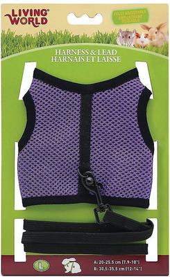 Show full view: Living World Small Animal Harness & Lead, Color Varies, Large slide 2 of 8