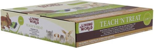 Show full view: Living World Teach N Treat Small Animal Toy slide 2 of 8