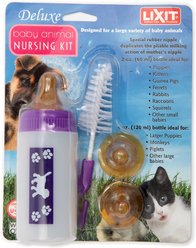 Lixit Baby Small Animal Bottle Nursing Kit, 4-oz bottle