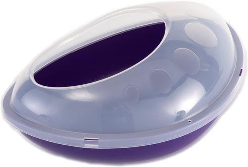 Show full view: Lixit Chinchilla Dry Bath, Blue/White slide 2 of 7