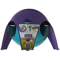 Lixit Critter Space Pod Small Animal Hideout, Color Varies, Large