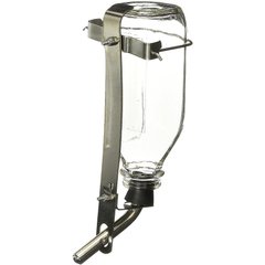 Lixit Deluxe Glass Animal Medium Tube Bird Cage Water Bottle, 32-oz