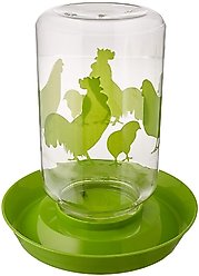 Lixit Poultry Feeder & Waterer, 128-oz