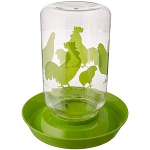 Lixit Poultry Feeder & Waterer, 128-oz