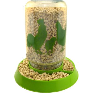 Lixit Poultry Feeder & Waterer, 128-oz