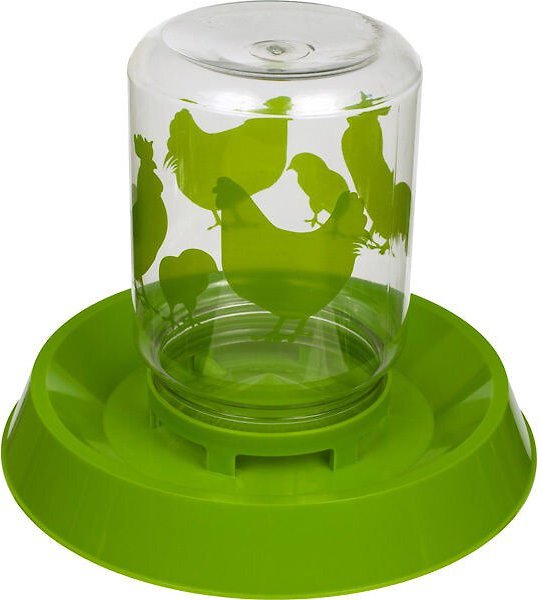 Show full view: Lixit Poultry Feeder & Waterer, 64-oz. slide 1 of 4