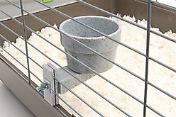 Lixit Quick Lock Crock Small Animal Bowl,10-oz, Granite slide 2 of 5