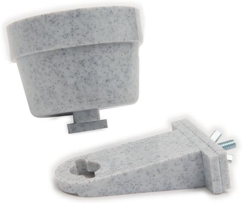 Show full view: Lixit Quick Lock Crock Small Animal Bowl,10-oz, Granite slide 3 of 6