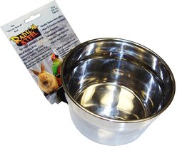 Lixit Radical Steel Small Animal & Bird Bowl, 20-oz