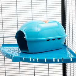 Lixit Rody Igloo Small Pet Hutch, Blue, Medium slide 2 of 6