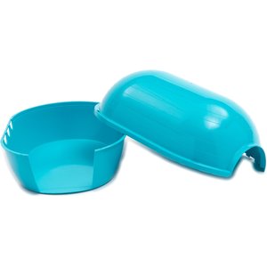 Lixit Rody Igloo Small Pet Hideout, Blue, Medium