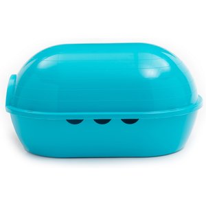 Lixit Rody Igloo Small Pet Hideout, Blue, Medium