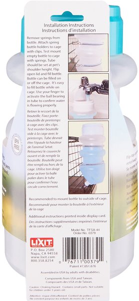 Lixit Small Animal Top Fill Bottle