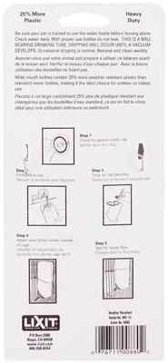 Show full view: Lixit Wide Mouth Small Animal Water Bottle, 16-oz slide 2 of 10