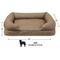 Show in main carousel: L.L.Bean Denim Premium Sofa Removable Cover Dog & Cat Bed, Burlap, Large slide 3 of 5