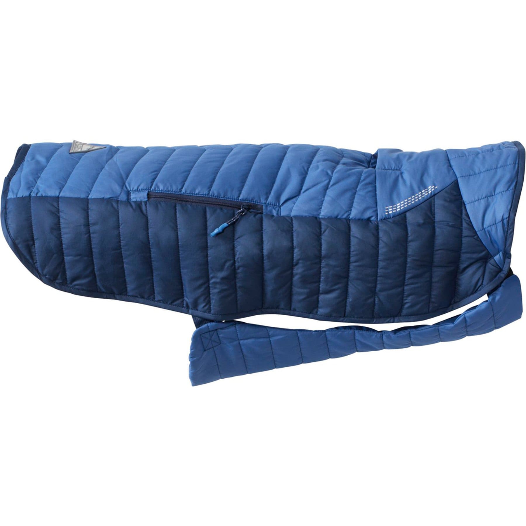 L.L.Bean Packaway Insulated Machine Washable Dog Coat, Nautical Navy/Deep Blue, X-Large