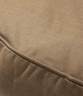 Show full view: L.L.Bean Premium Denim Rectangular Dog & Cat Bed, Burlap, Small slide 5 of 8