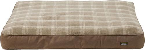 Show full view: L.L.Bean Premium Fleece Dog & Cat Bed with Removable Cover, Burlap, Large slide 2 of 7