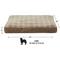 Show in main carousel: L.L.Bean Premium Fleece Dog & Cat Bed with Removable Cover, Burlap, Large slide 4 of 7