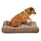 Show in main carousel: L.L.Bean Premium Fleece Dog & Cat Bed with Removable Cover, Burlap, Large slide 6 of 7