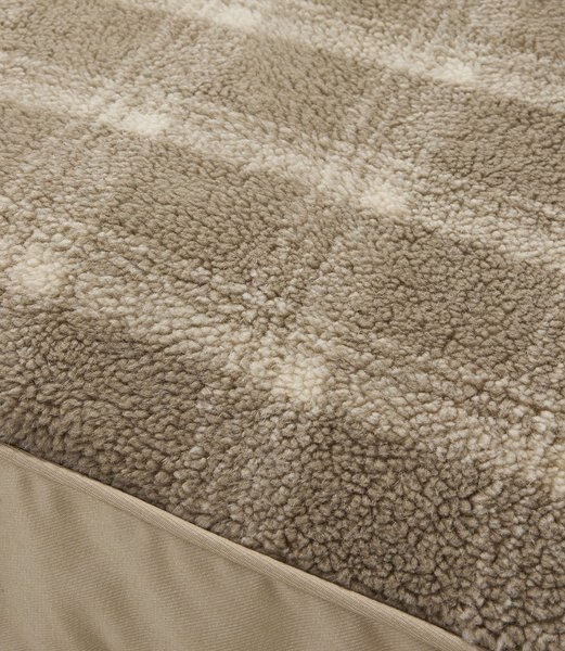 L.L.Bean Premium Fleece Dog & Cat Bed with Removable Cover