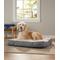 Show in main carousel: L.L.Bean Premium Fleece Dog & Cat Bed with Removable Cover, Platinum, Medium slide 1 of 5